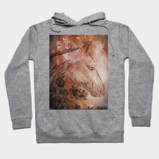 Horse Sketch Hoodie